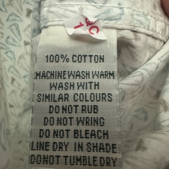 Rodd & Gunn Anchorage Shirt Size Small Sailboat Print Cotton Button Up NWT - Picture 6 of 7